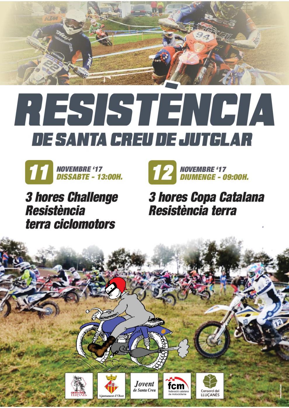 3 hores de resistència terra de Santa Creu de Jutglar